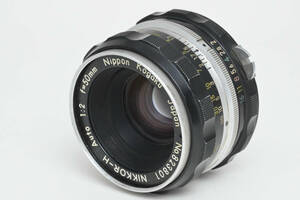 【外観特上級】Nikon 非 Ai NIKKOR-H Auto 50mm F2　#t12522