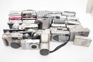 【訳あり】ジャンク コンパクトデジタルカメラ コンデジ 36台まとめて Canon FUJI Casio OLYMPUSなど色々　#e8098