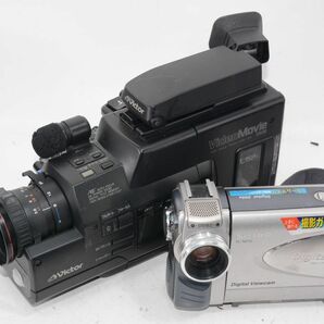 【訳あり特価】ジャンク ビデオカメラ 19台 まとめて Victor SONY HITACHI Panasonic など 色々 #e8032の画像2