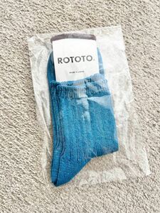 RoToTo LINEN COTTON RIBBED ANKLE SOCKS ロトト 靴下