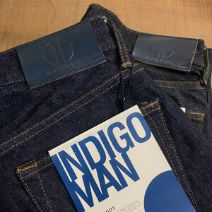 未使用！ ジャパンブルージーンズ JAPAN BLUE JEANS JB0601 W31 アメリカ綿 14.8oz インディゴマン ハイテーパード ワンウォッシュ 