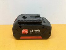 ★中古美品★BOSCH ボッシュ 18V 2.6Ah スライド式リチウムイオンバッテリー A1826LIB 充電池 電動工具)倉b_画像1