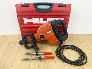 ★中古★HILTI ヒルティ 電動ハンマー TE706 本体 ケース付き SDSマックス 100V ハツリ機 チッパー ハンマ ブレーカー 電動工具)倉b