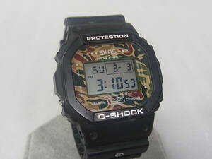 3008　CASIO G-SHOCK　DW-5600VT　FOX FIRE　クォーツ　動作品