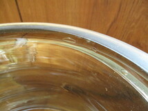 古いデシケーター気泡ゆらゆらガラス瓶花瓶金魚鉢実験器具インテリアプランターフラワーディスプレイ_画像8