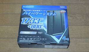 美品　NEC無線ルーター　PA-WG2600HS2