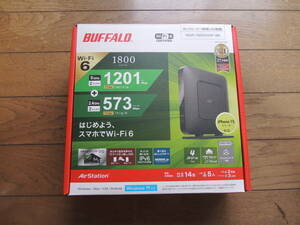 美品 BUFFALO 無線ルーター WSR-1800AX4P-BK