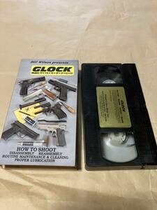 同梱取置歓迎中古VHSGUN関係ビデオ「HOW TO SHOOT GLOCK」Bill Wilson ビルウィルソン銃鉄砲グロック