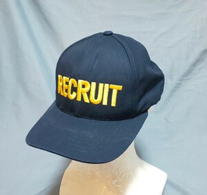  rice navy the truth thing RECRUIT hat cap free size 