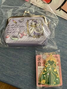 ディズニー アリエルドレスキーホルダー＆デイジー小銭入れセット 