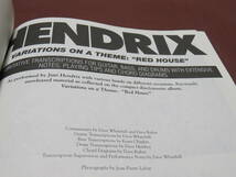 洋書　ギタースコア　ジミ・ヘンドリックス　JIMI HENDRIX CONCERTS　"red house"_画像4