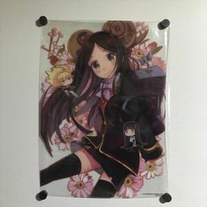 X2843 ◆未開封品 東京新世録 オペレーションアビス　エビテン限定特典　A3サイズ クリアポスター