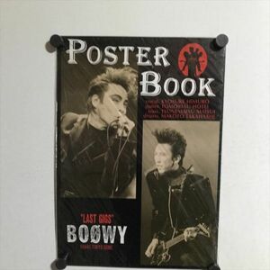 X2893 ◆未開封品 ボーイ　BOOWY　　B4サイズ ポスターブック