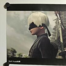 X2939 ◆ ９S　NieR Automata×SQUARE ENIX CAFE スクエニカフェ　ランチョンマット　B4サイズ_画像2