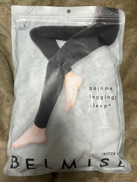 BELMISE. pajama leggings sleep+　L　グレイ