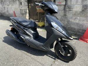 2906キロ　Yamaha JOG125 SEJ5J 鍵included engine実動　事故vehicle