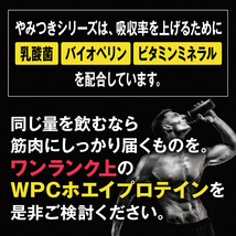 ホエイプロテイン 1kg チョコ SAVEプロテイン やみつきチョコ風味 WPC 乳酸菌 バイオペリン エンザミン酵素_画像6