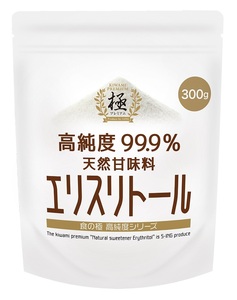 SAVE 食の極 エリスリトール 300g 高純度99.9% 天然甘味料 甘さは砂糖の約75% ( 300g )