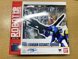 ROBOT魂 機動戦士ガンダムSEED デュエルガンダム アサルトシュラウド フィギュア SIDE MS バンダイ 中古美品