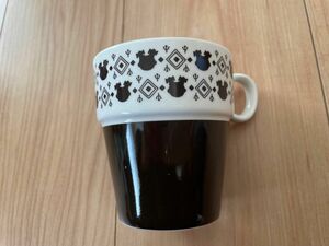 スガキヤ スーちゃん マグカップ コップ 可愛い 黒 総柄 陶器 