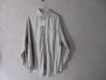 markaware TENT SHIRT - ORGANIC COTTON SHIRTING_画像3