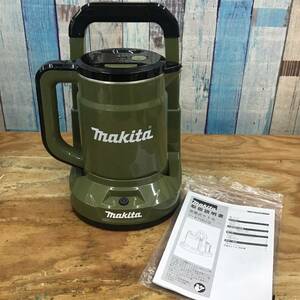 【美品】☆マキタ(makita) コードレスケトル KT001GZO