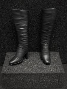  special price middle postage 120 jpy ) 1/6 woman heel boots PVC ( inspection hot toys DID Damtoys VERYCOOL TBleague phicenfa Ise njiaoudoll figure 