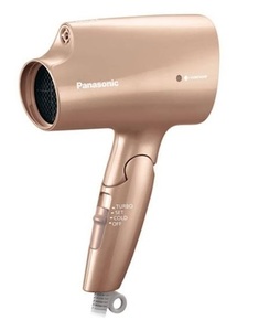 コンパクトで軽量。ヘアードライヤー ナノケア ナノイー 軽量 速乾 パナソニック Panasonic ピンクゴールド EH-NA2K-PN