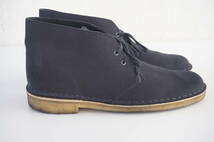 Clarks/クラークス*US7.5/25.5ｃｍ*デザートブーツ/靴/スエードシューズ*13292*紺/ネイビー*_画像1