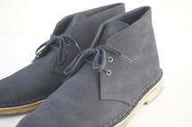 Clarks/クラークス*US7.5/25.5ｃｍ*デザートブーツ/靴/スエードシューズ*13292*紺/ネイビー*_画像5