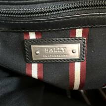 極美品/大容量●バリー BALLY トートバッグ ショルダーバッグ 2way メンズ ビジネス A4 トレインスポッティング レザー 本革 ブラウン 茶_画像9