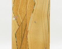 小紋 正絹 幾何草花模様 身丈163cm 裄丈66cm 小紋 リサイクル 中古 着物 カジュアル c0929_画像5