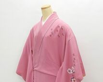 振袖 正絹 桜模様 身丈172cm 裄丈68cm 振袖 リサイクル 中古 着物 成人式 結婚式 e0896_画像3