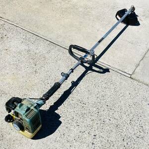 [ Saitama Koshigaya pickup limitation ] operation excellent ASABA flax place engine grass mower . payment machine AC23D 23cc 2 stroke safety cover new goods 