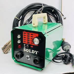 程度良好 送料無料 因幡電工 SOLDY 100V/200V 兼用 電気ロウ付け機 EC-400 動作確認済み