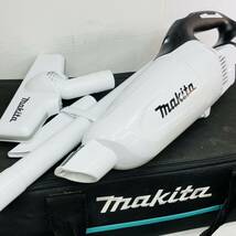 動作良好 送料無料 マキタ makita 18v 充電式クリーナー CL281FDZW カプセルタイプ 純正クリーナーバッグ付き_画像1