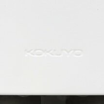コクヨ KOKUYO GTシリーズ SD-GTZ36T3SAW 3段スリムワゴン ホワイト デスクワゴン 引き出し サイドキャビネット EG12874 中古オフィス家具_画像9