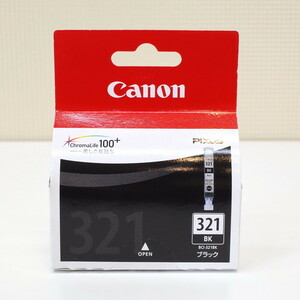 未使用品 キャノン CANON BCI-321BK ブラック インクカートリッジ インクタンク 複合機 印刷 オフィスサプライ BR3795 中古