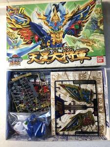 【80】SDガンダム BB戦士 組立済 赤バンダイ箱 中敷POP 天星大将軍 天星の翼のみ未切 輝羅鋼 欠品現状品