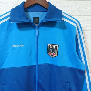 【DEADSTOCK】00s Old adidas originals オールド アディダス オリジナルス ドイツ軍 トラックジャケット ジャージ Mサイズ germany jersey