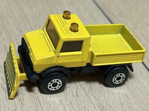 マッチボックス レズニー イギリス製 ウニモグ トラック 1983年頃 トミカサイズ やや美品