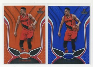 2019-2020 Panini Certified [CJ McCOLLUM] Mirror Orange 73/99 & Mirror Blue Card set(ミラーオレンジ&ブルー2枚セット)Trail Blazers