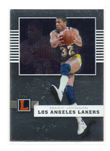 2007-2008 Topps LETTERMAN Basketball [MAGIC JOHNSON] Chrome Regular Card 516/599 Los Angeles Lakers NBA