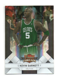2009-2010 Panini Threads Basketball [KEVIN GARNETT] Century Proof Silver Parallel Card 204/249 BOSTON CELTICS NBA