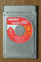 BUFFALO Mobile HD 5GB RHDC-5G 完動品_画像1