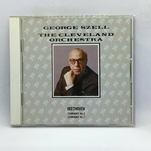 ソニー初期盤 旧規格 オリジナルケース ◇ セル SZELL / ベートーヴェン：交響曲第2番 第7番 (CD) 32DC484