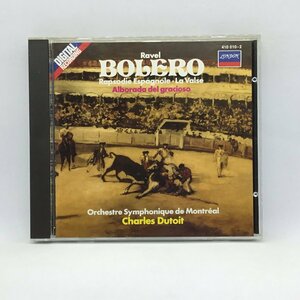 西独盤 オリジナルケース ◇ デュトワ / ラヴェル：ボレロ、スペイン狂詩曲、他 (CD) 410010-2