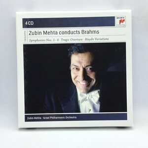 ズービン・メータ Mehta / ブラームス：交響曲全集 ▼4CD 88875166762