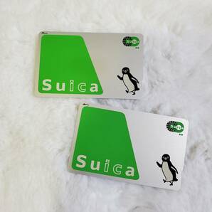 Suica 無記名 デポジット 2枚 交通系 ICカード 送料込みの画像1