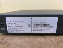 ◇[現状品]WISENET 兼松サステック AHD DVR HRD-443N 8TB(4TBx2台) RAID1ミラーリング + カメラ SCO-6085RVP 起動確認 初期化済み (2)_画像5